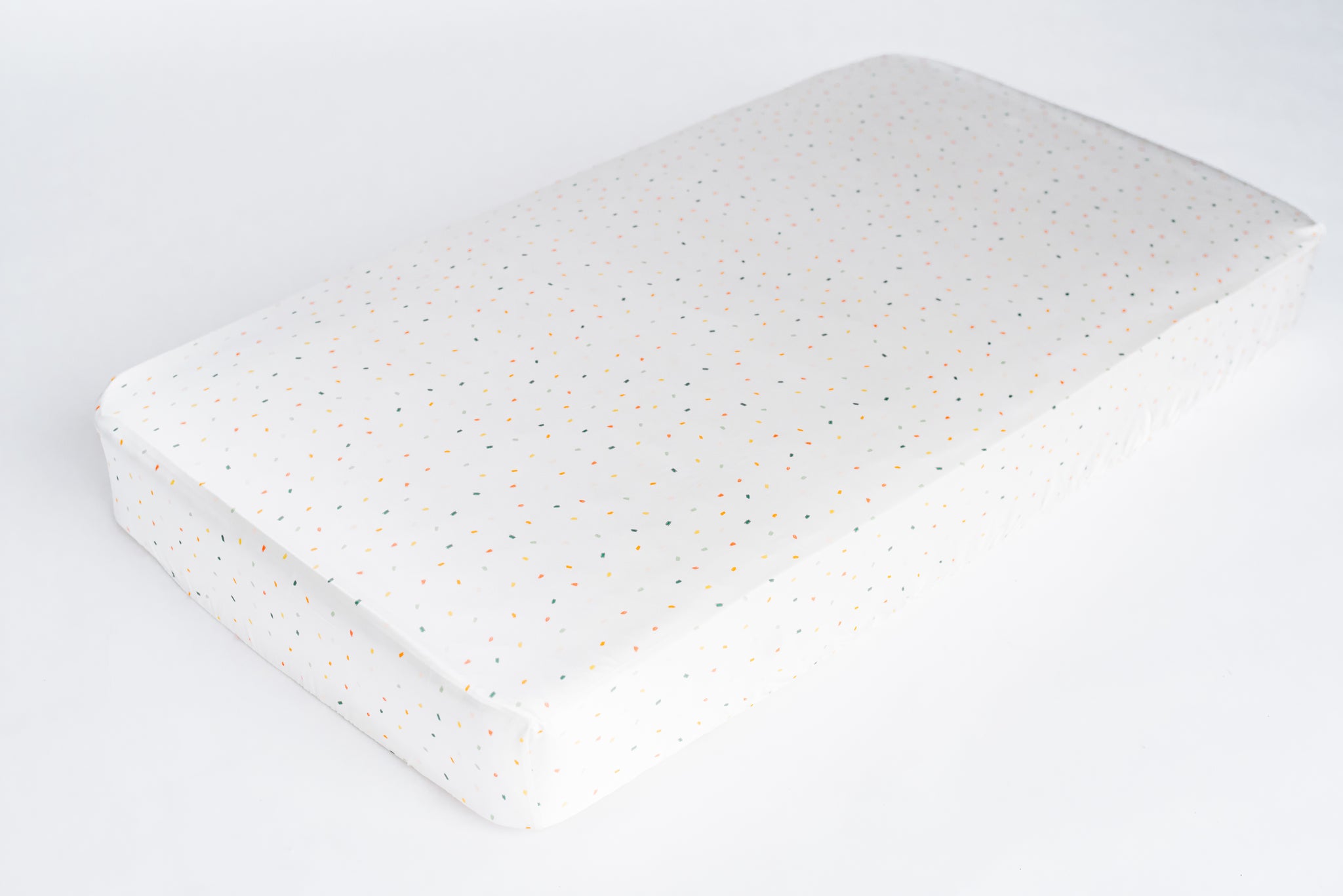 100% silk fitted crib sheet - slumber party