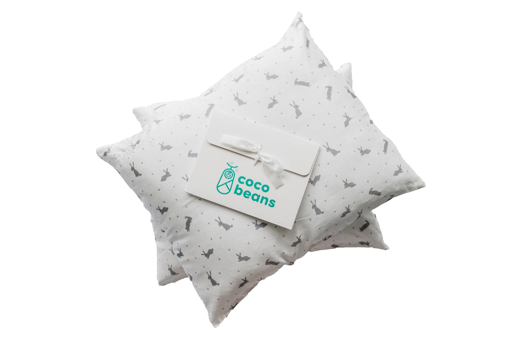 100% silk pillowcase - happy bunnies